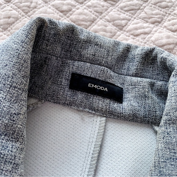 Japanese Fashion Brand EMODA grey trench in Size S - Picture 2 of 4